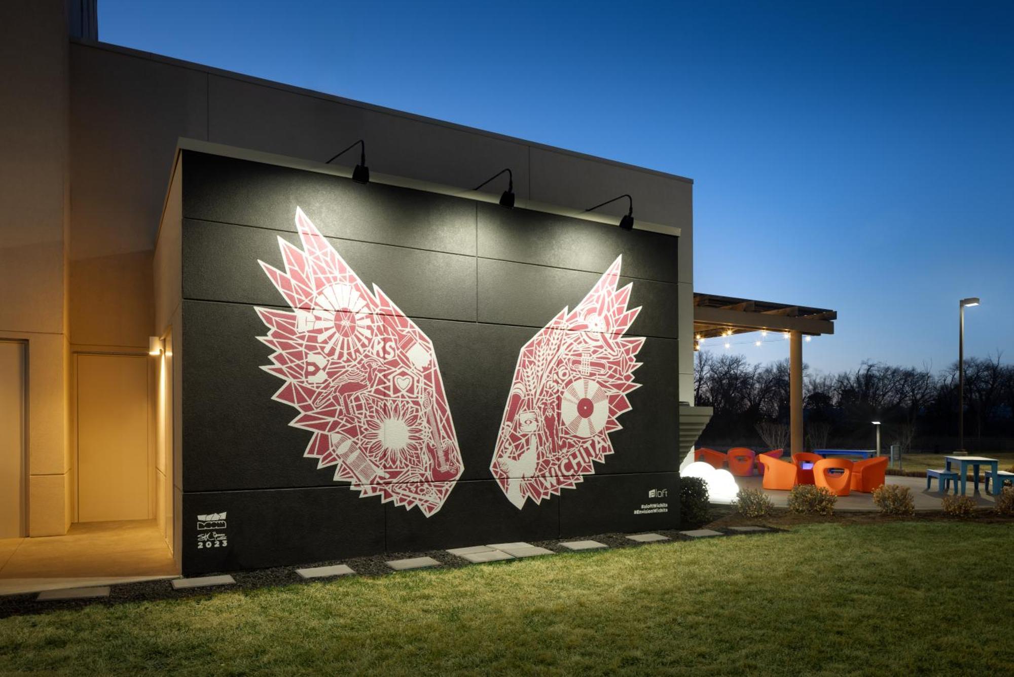Aloft Wichita Hotel Eksteriør billede